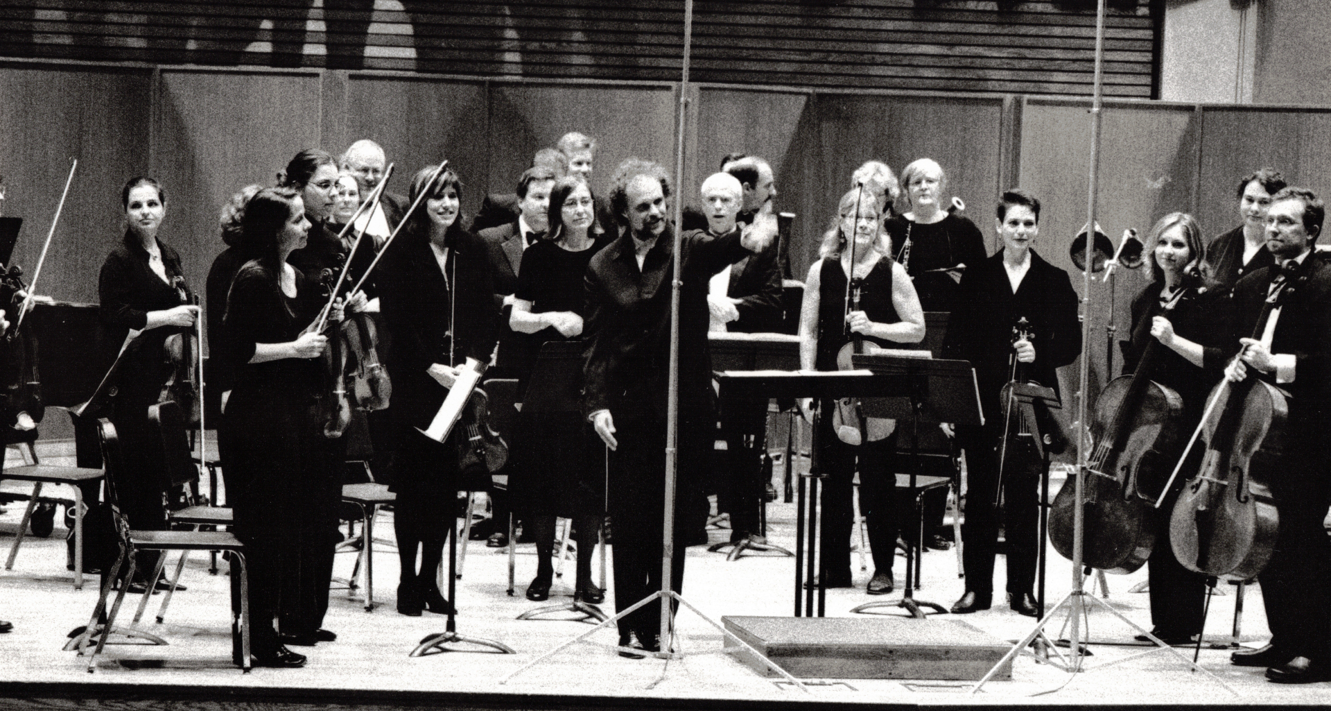 CCS-circa_2005-bw-sm The Cleveland Chamber Symphony Historical Photo cira 2005